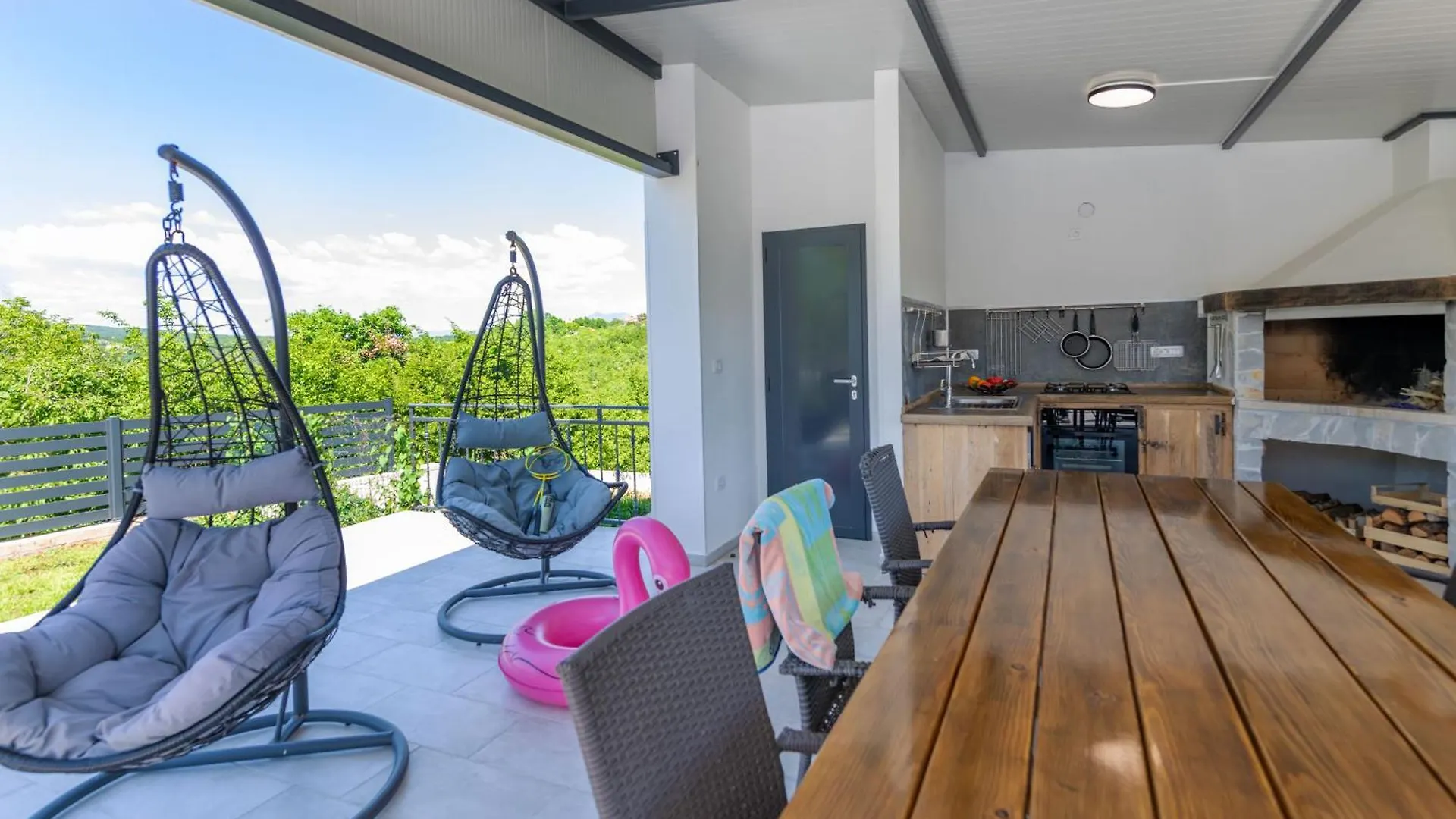 Villa Kalac, A Charming Holiday Pool Oasis Near The Sea Raša Dom wakacyjny